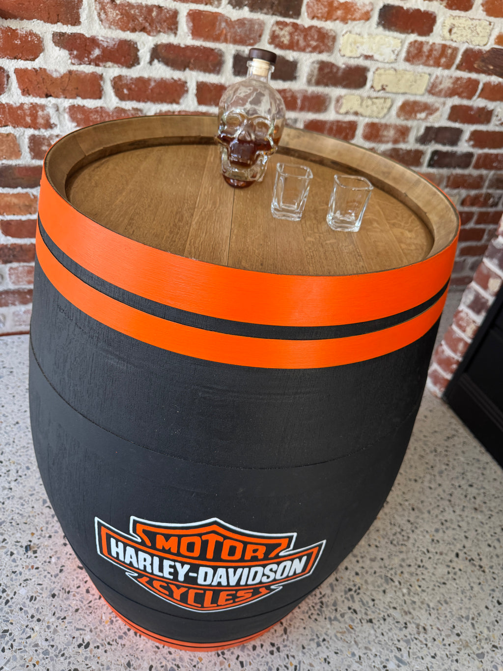 Harley barrel