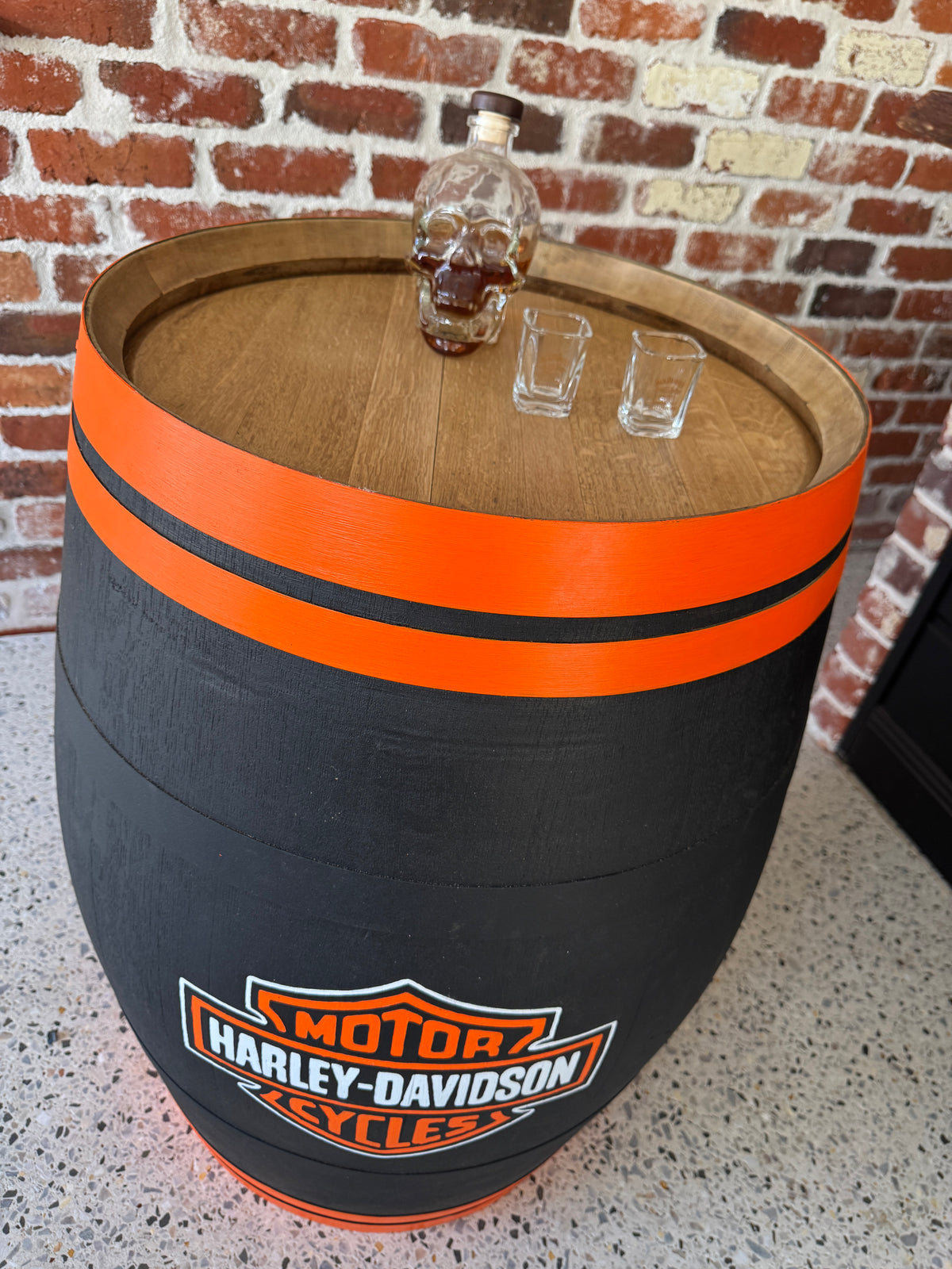 Harley barrel