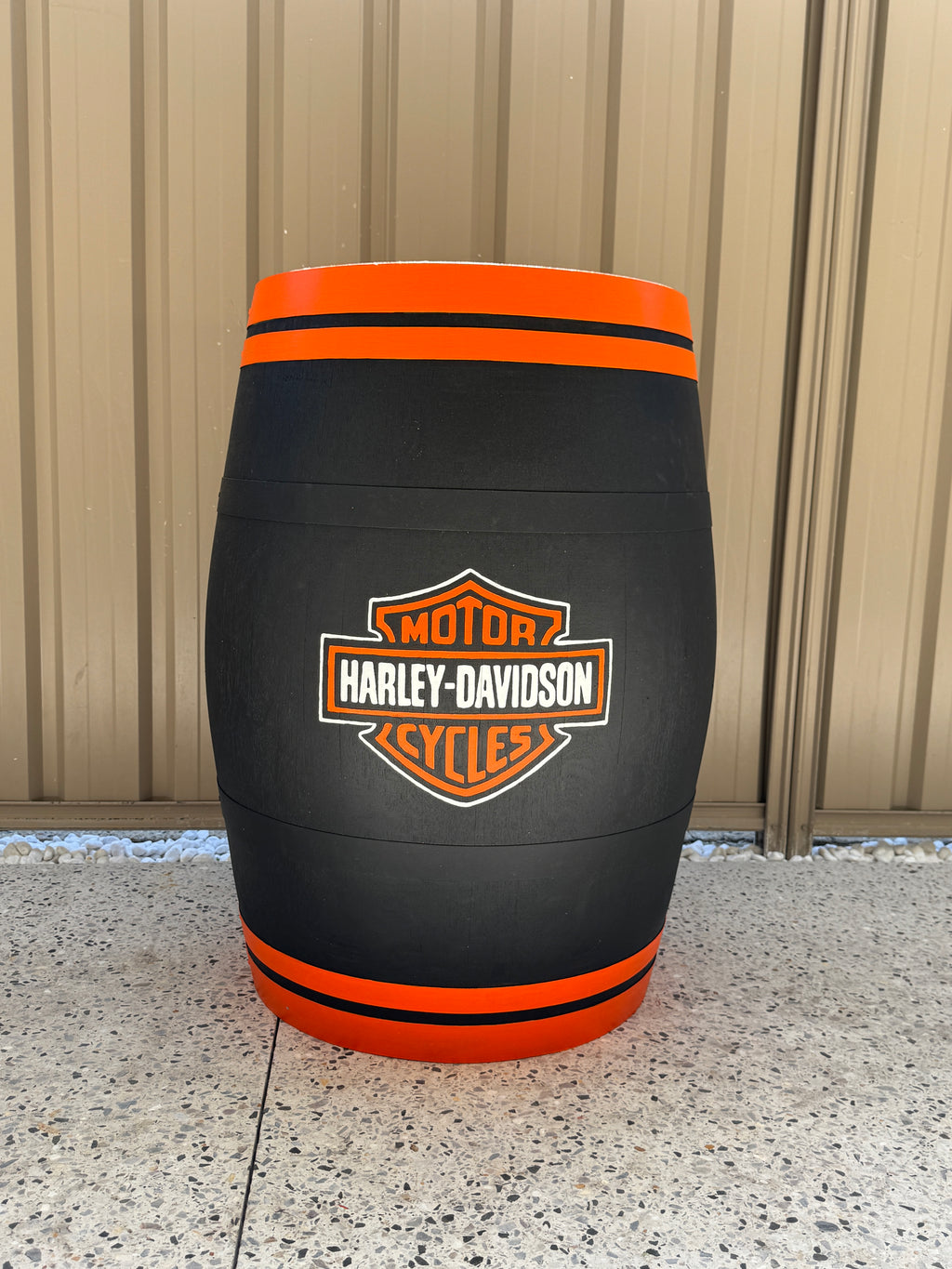 Harley barrel