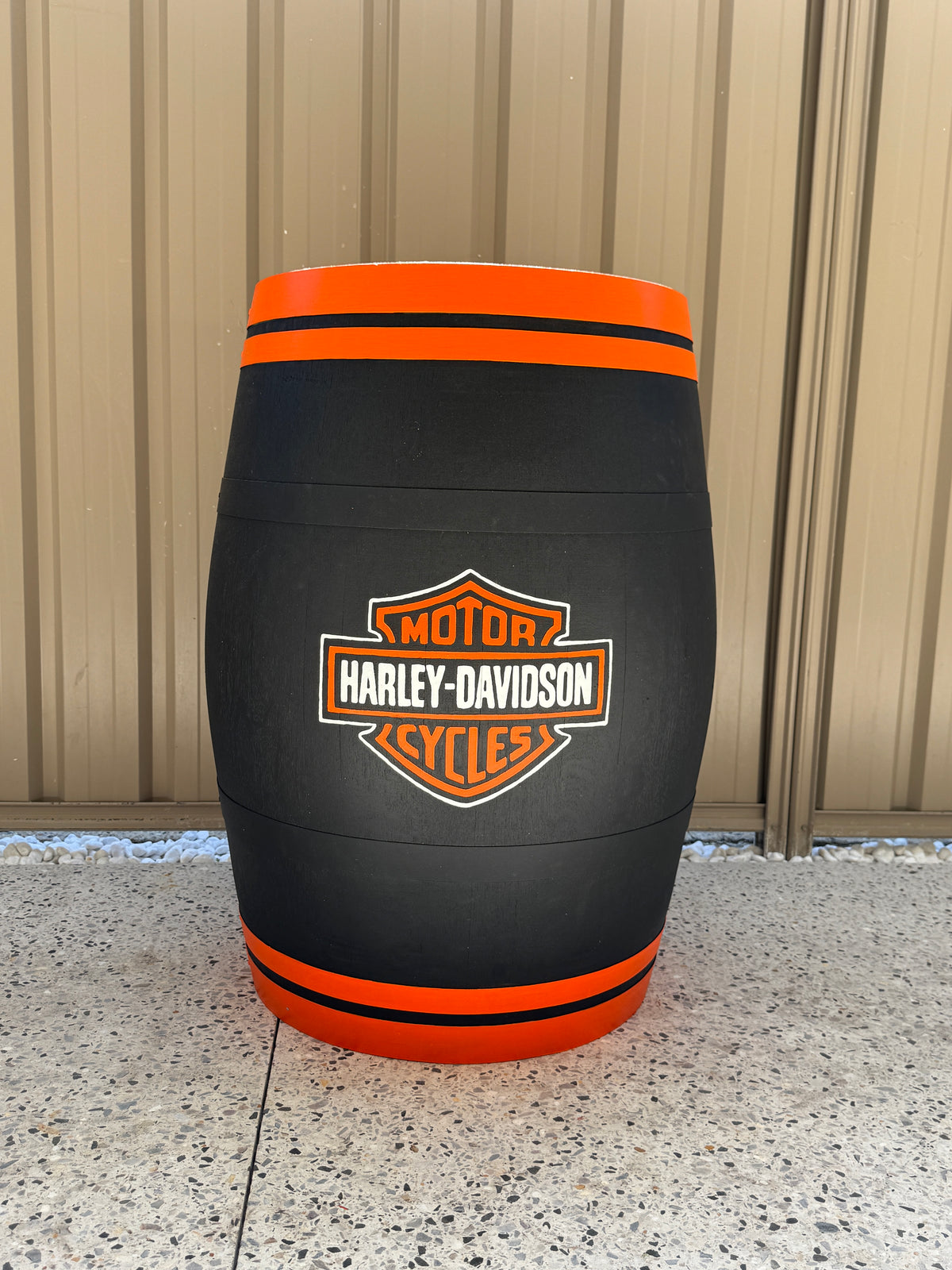 Harley barrel